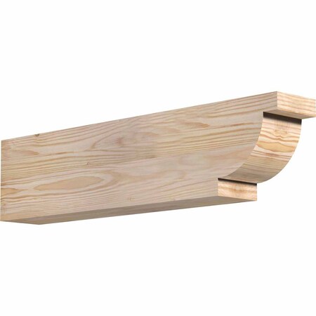 Ekena Millwork Alpine Smooth Rafter Tail, Douglas Fir, 3 1/2"W x 6"H x 24"L RFT04X06X24ALP00SDF
